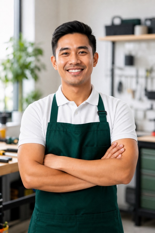 Smiling PuntaGo service professional